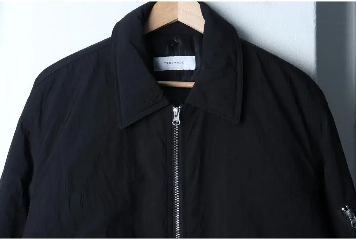 (L-XL) TONYWACK 토니웩 패딩 점퍼자켓 블루종 나일론 블랙 봄버 항공 MA1 6