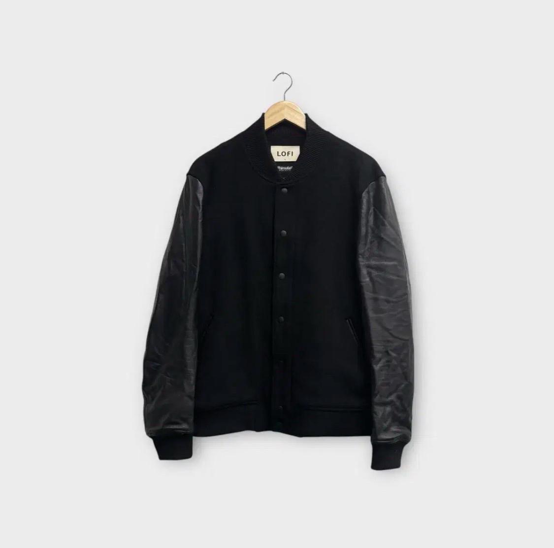 로파이 램스킨 양가죽 바시티 울집업 자켓 XL 2