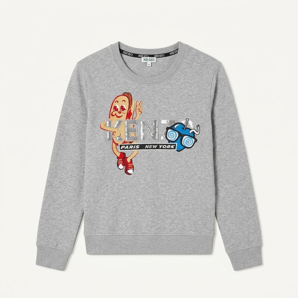겐조 KENZO 핫도그 펄로고 맨투맨 S 1
