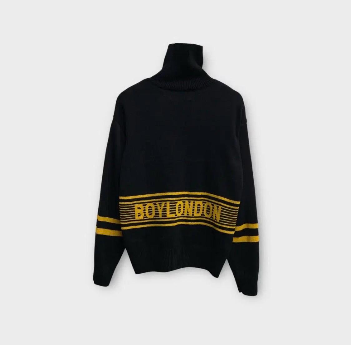 보이런던 BOY LONDON 터틀넥 블랙니트 S-M 5