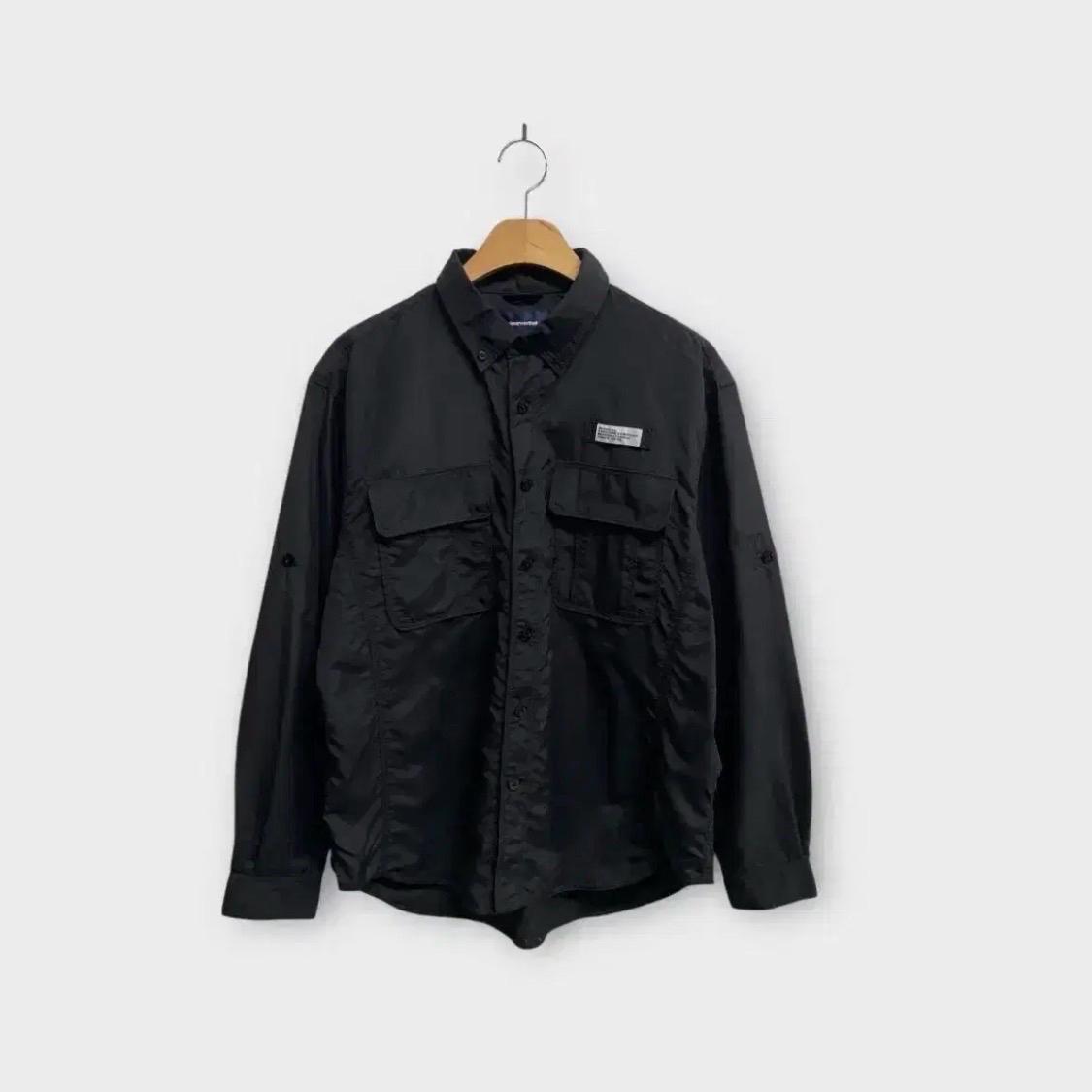 디스이즈네버댓 Fishing Shirt Black S-M 2