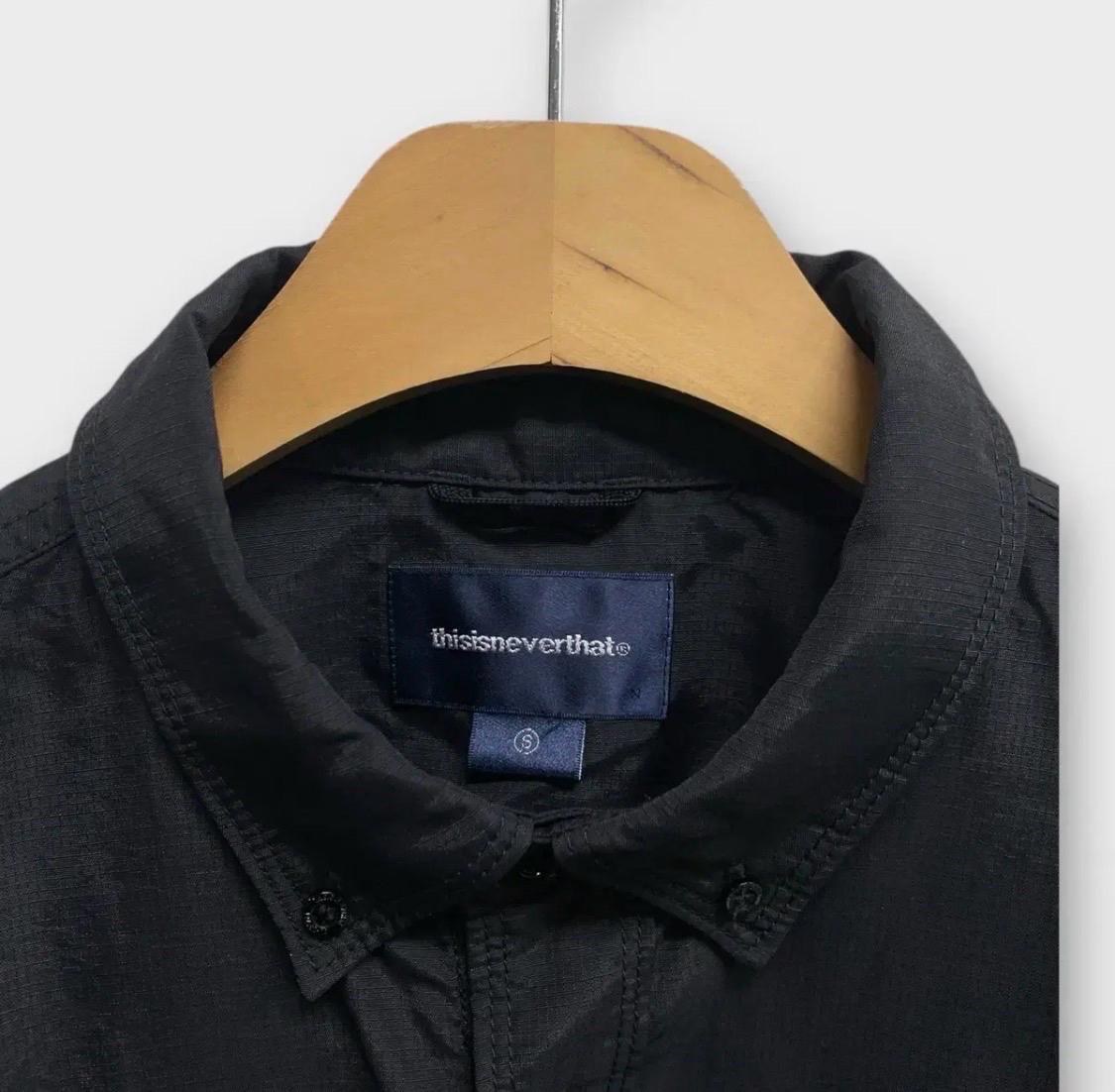 디스이즈네버댓 Fishing Shirt Black S-M 6