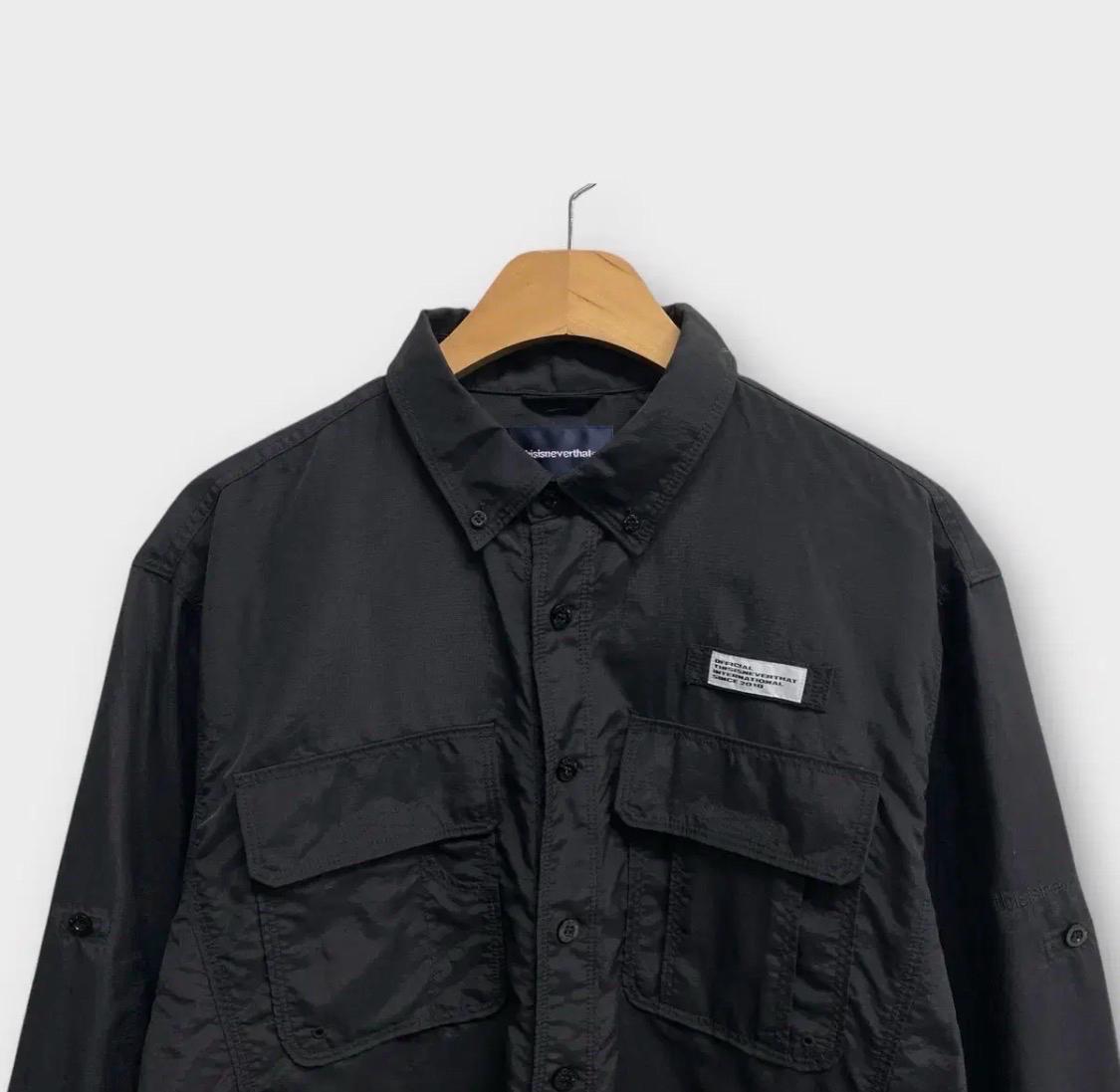 디스이즈네버댓 Fishing Shirt Black S-M 4