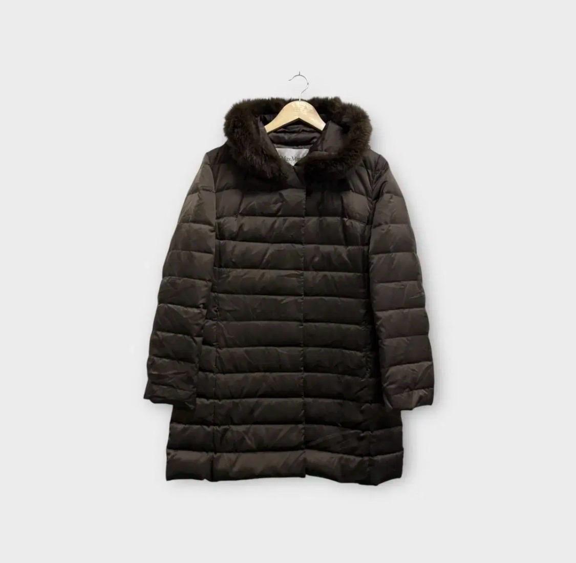 막스마라 Max mara 브라운 코트패딩S-M 2