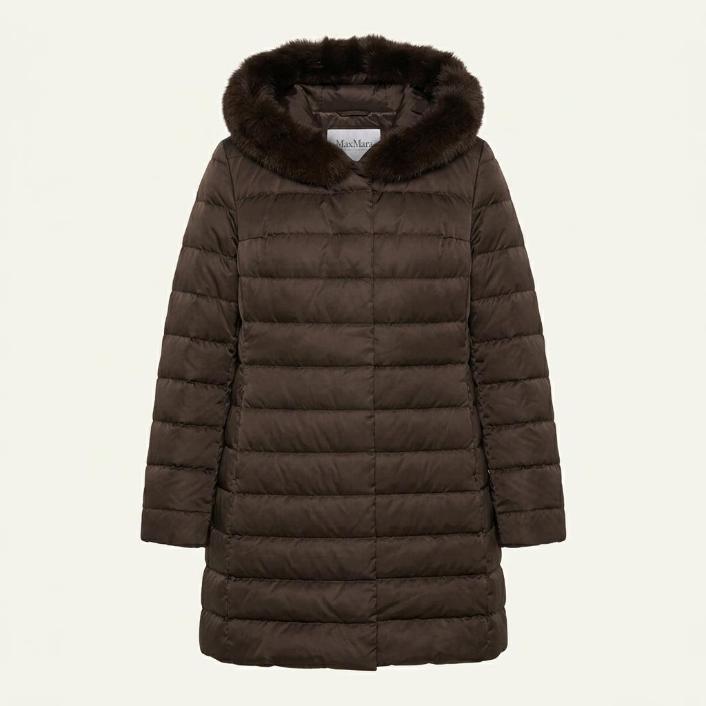 막스마라 Max mara 브라운 코트패딩S-M 1