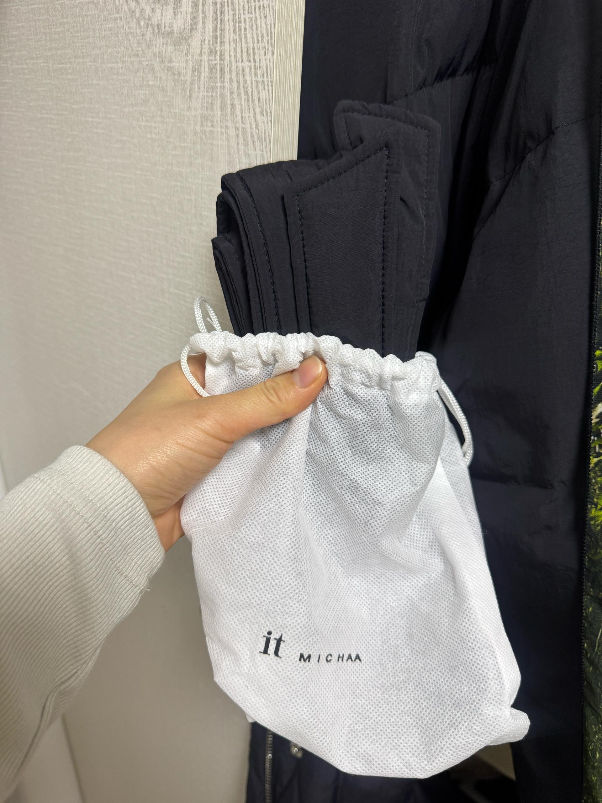 잇미샤 아웃포켓 구스다운 롱패딩55 4