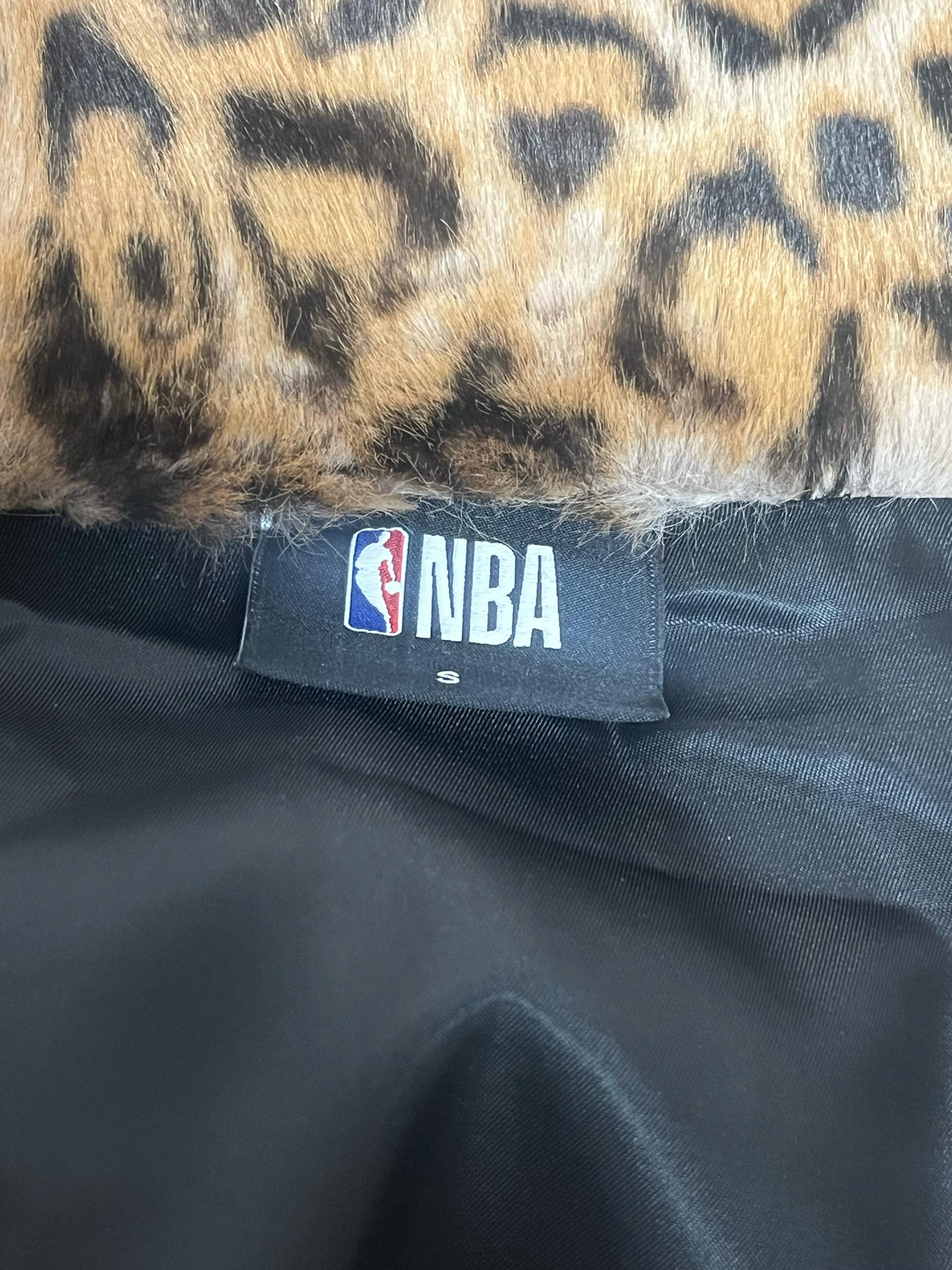 NBA 에코 밍크 레오파드 퍼 자켓 6
