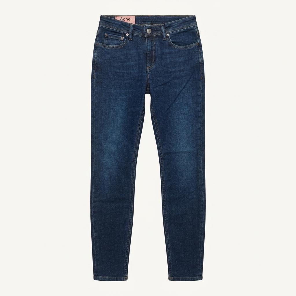 [80% 할인] ACNE STUDIOS 백로고 로우라이즈 스키니진 (25inch) 1
