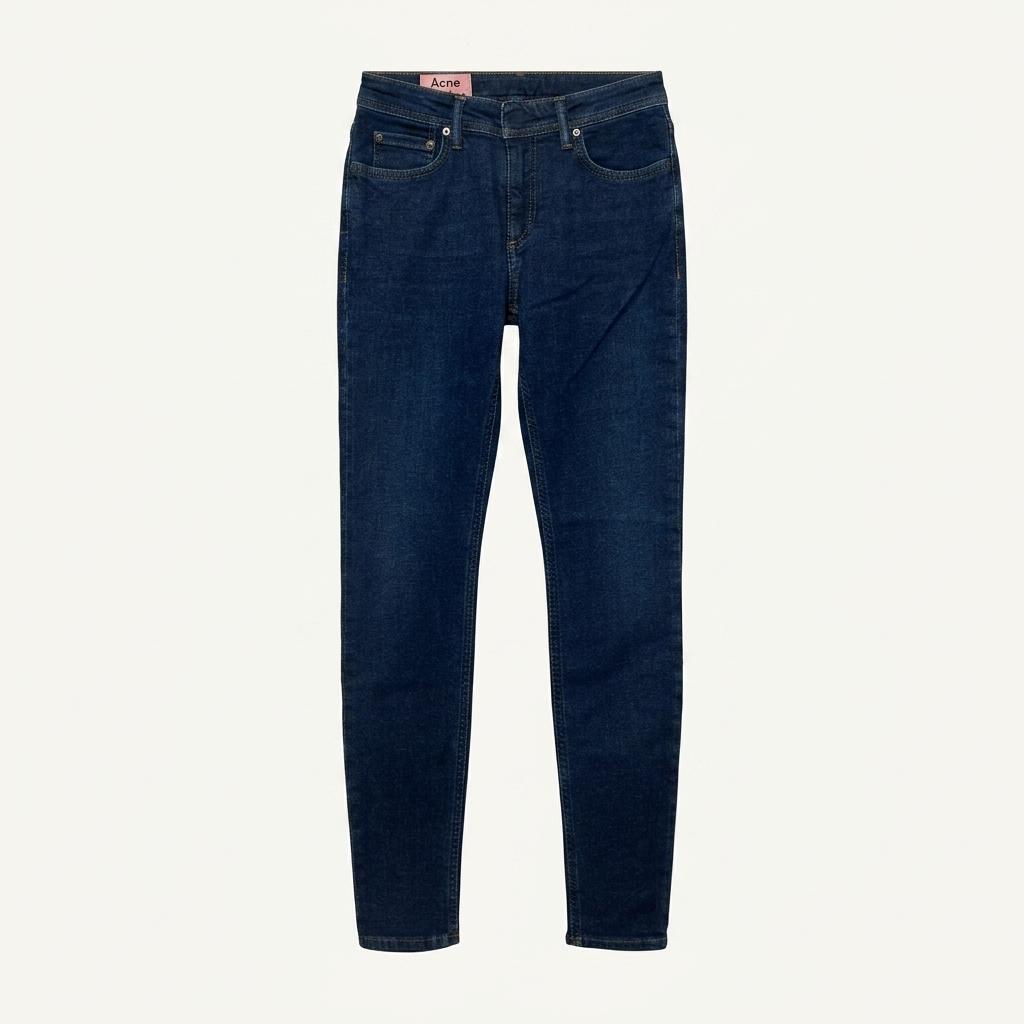 [80% 할인] ACNE STUDIOS 백로고 로우라이즈 스키니진 (25inch) 1