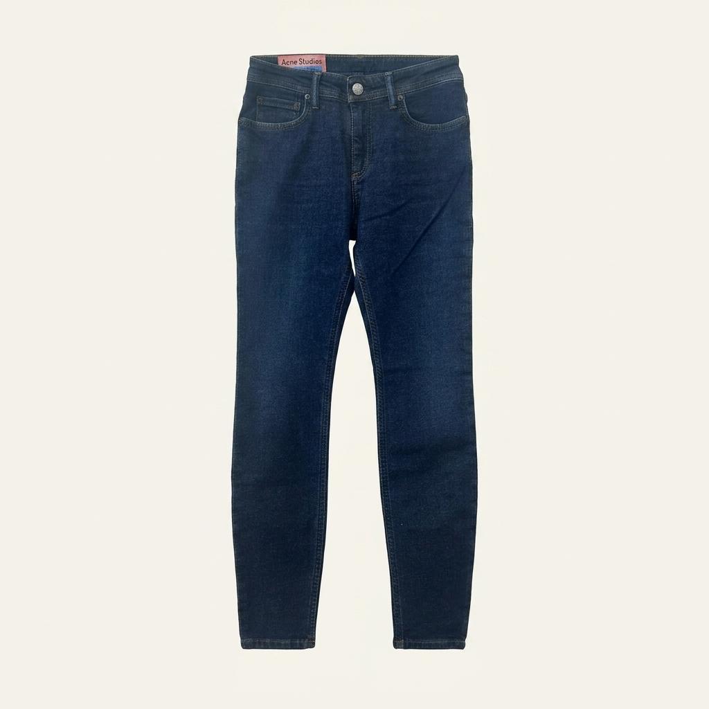 [80% 할인] ACNE STUDIOS 백로고 로우라이즈 스키니진 (26inch) 1