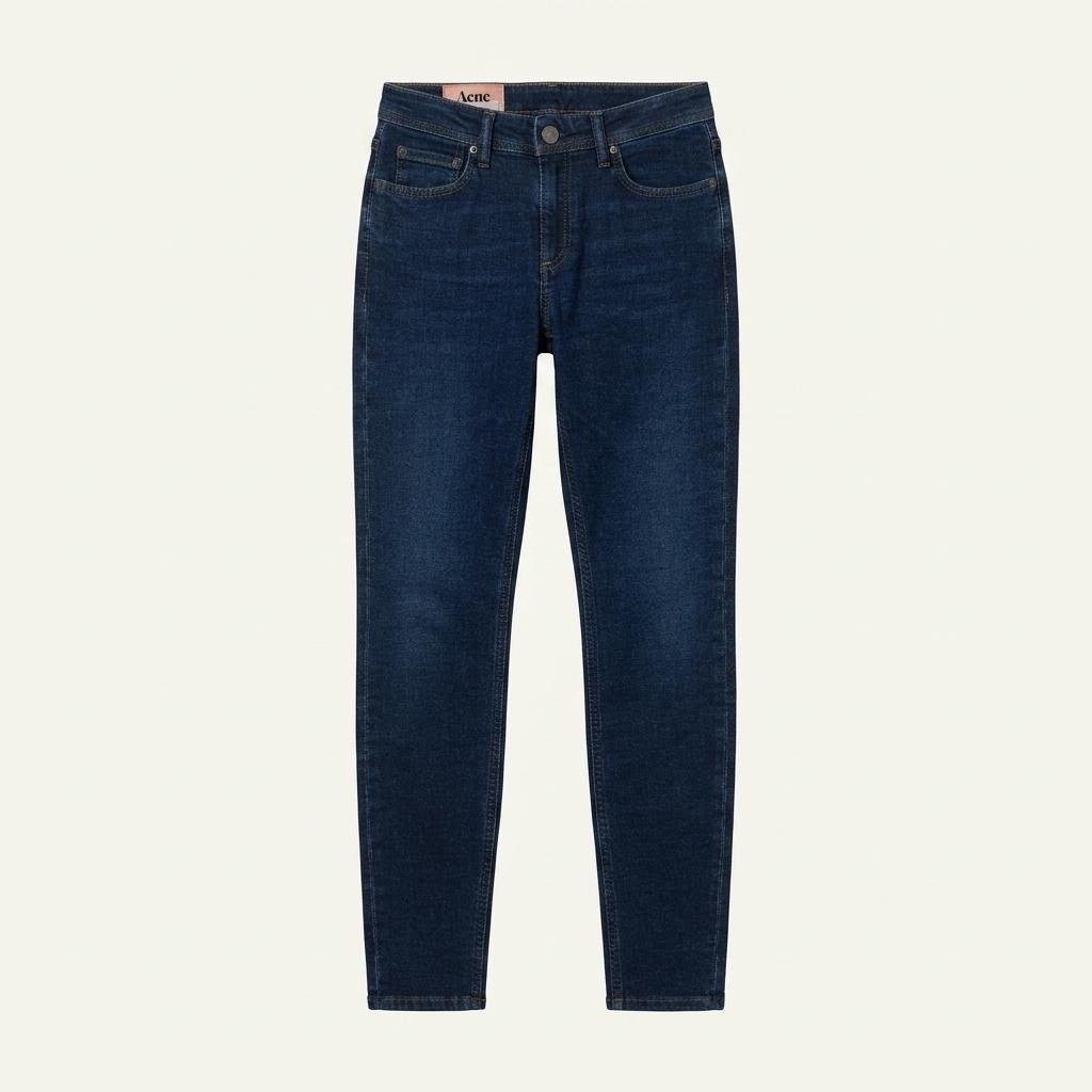 [80% 할인] ACNE STUDIOS 백로고 로우라이즈 스키니진 (26inch) 1