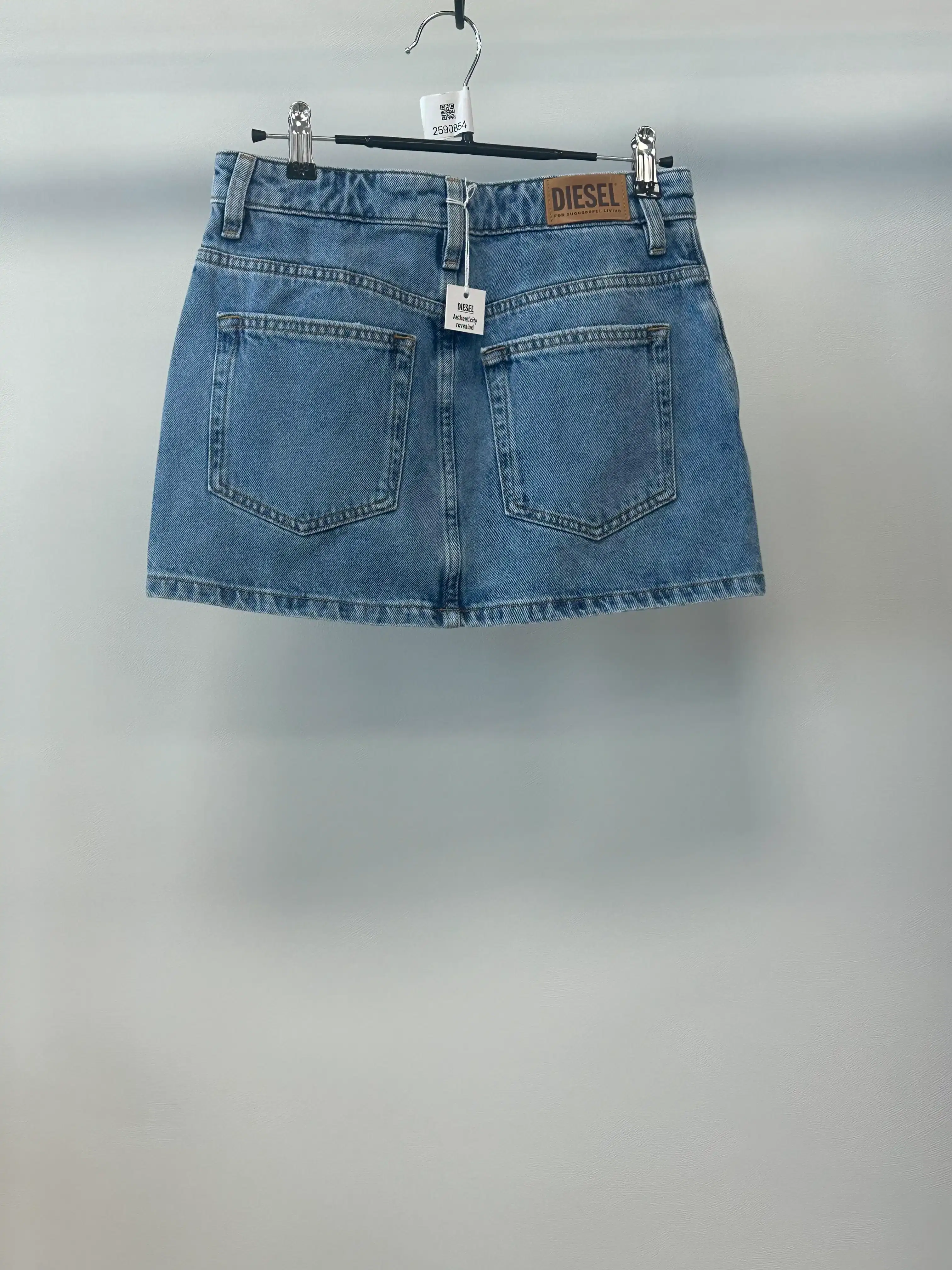 [80% 할인] DIESEL 백로고 베이직 데님 스커트 (26) 3