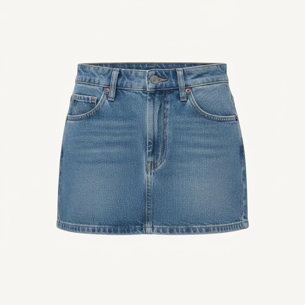 [80% 할인] DIESEL 백로고 베이직 데님 스커트 (26) 1