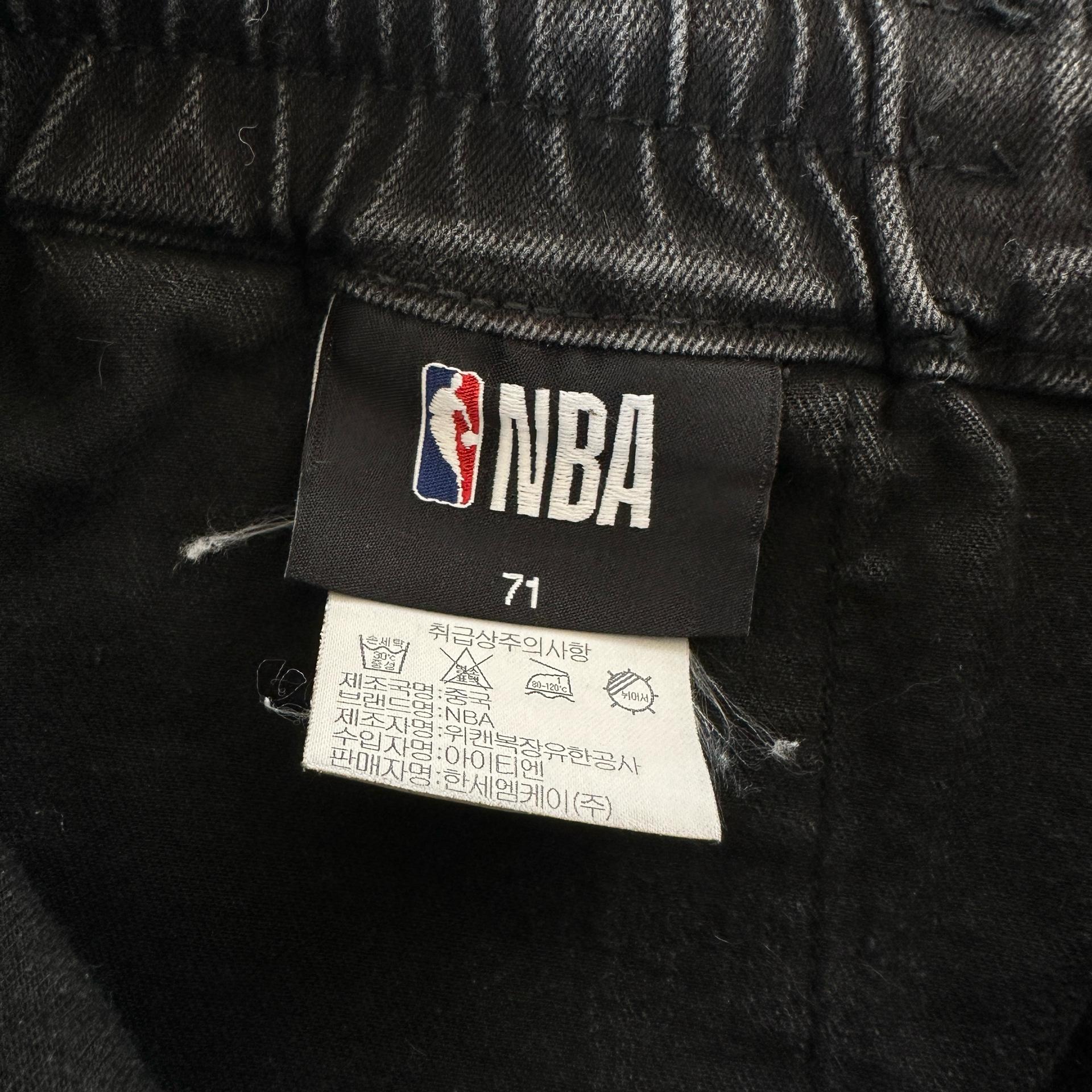 NBA 밑단 조거 입체포켓 데님팬츠 9