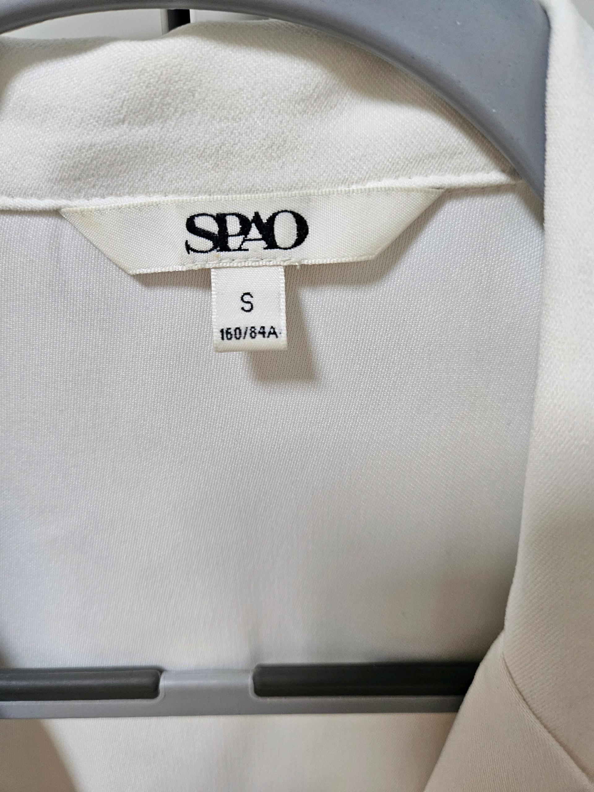 (한 번 착용) 스파오 여성 블라우스 화이트 66 3