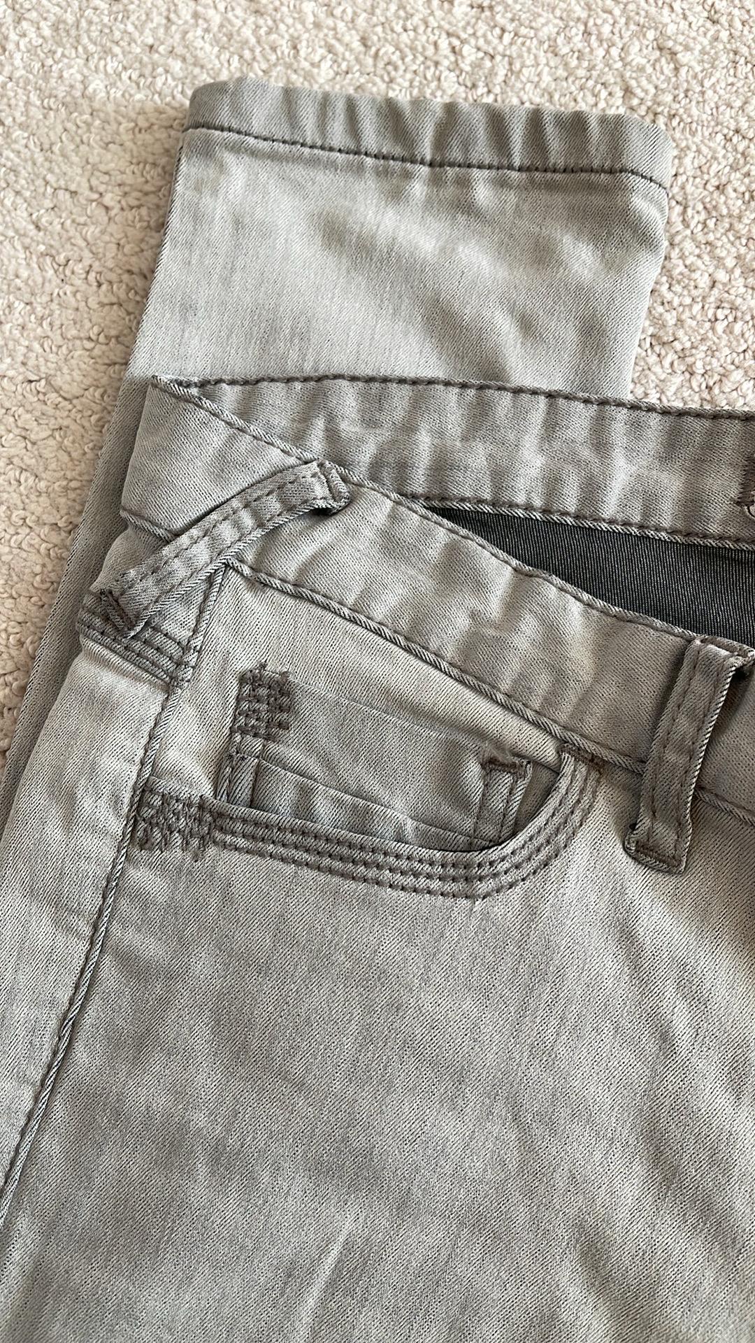프리피플 Free People 연그레이 스키니 진 데님 청바지 7