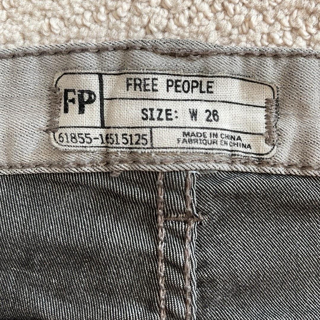 프리피플 Free People 연그레이 스키니 진 데님 청바지 10