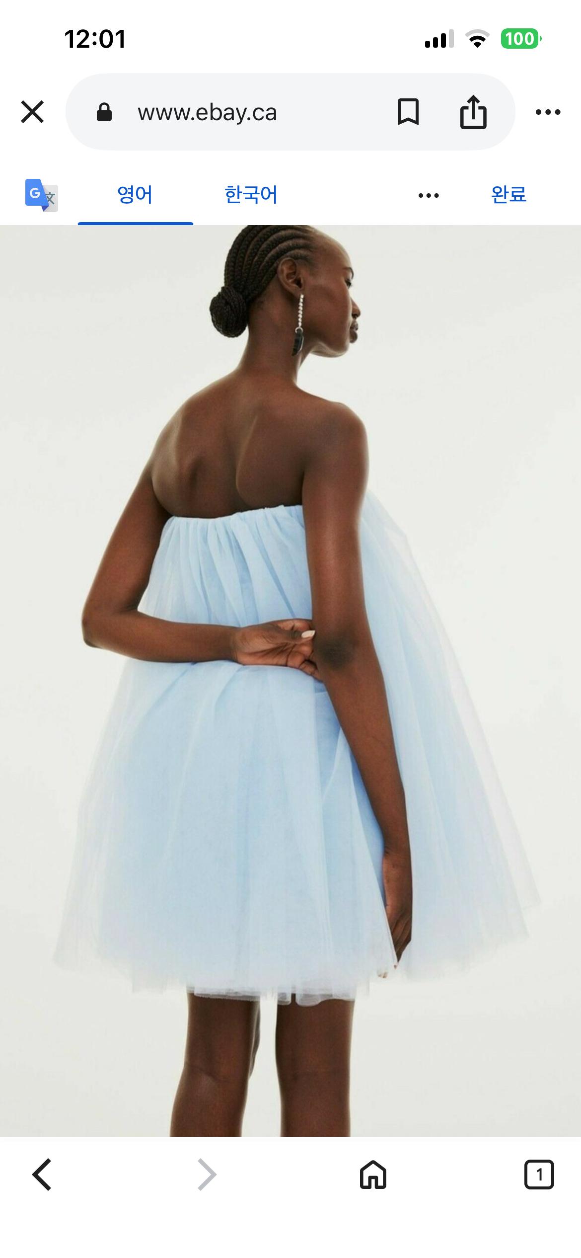 H&M Innovation Cherish Waste Tulle Puff Dress 3