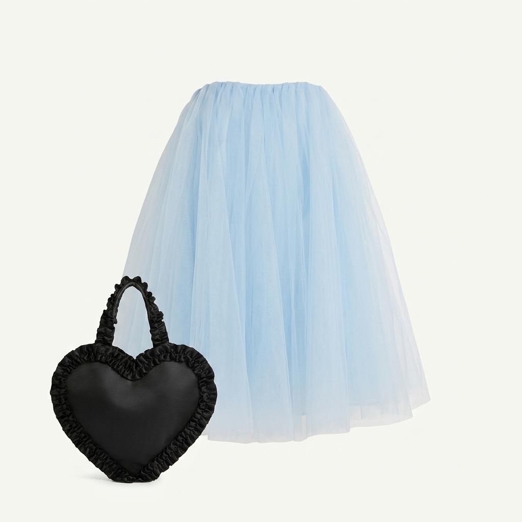 H&M Innovation Cherish Waste Tulle Puff Dress 1
