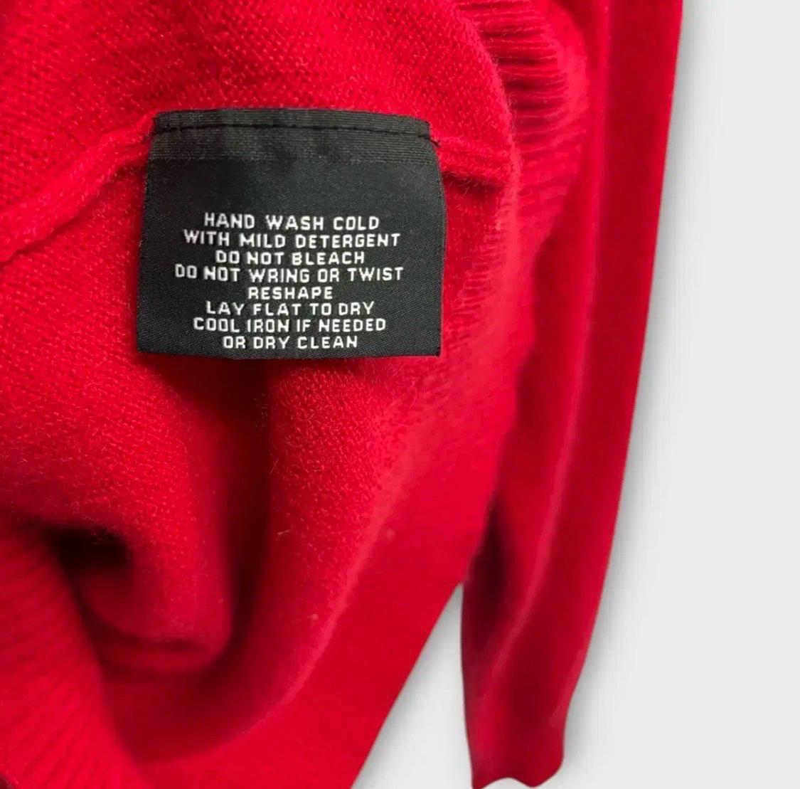 Sutton Cashmere 캐시미어 가디건 레드 7
