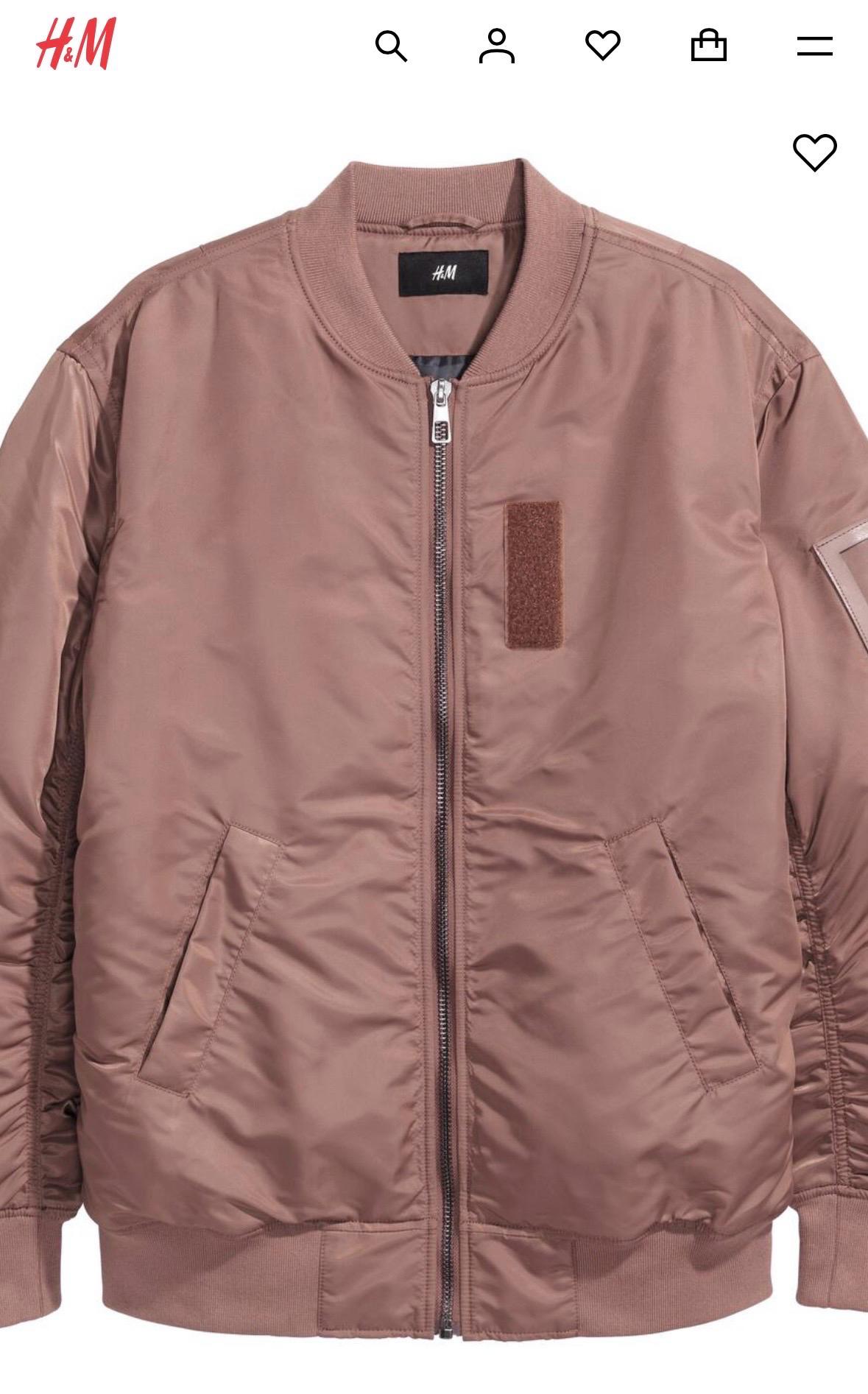 H&M 나일론 보머 재킷 10
