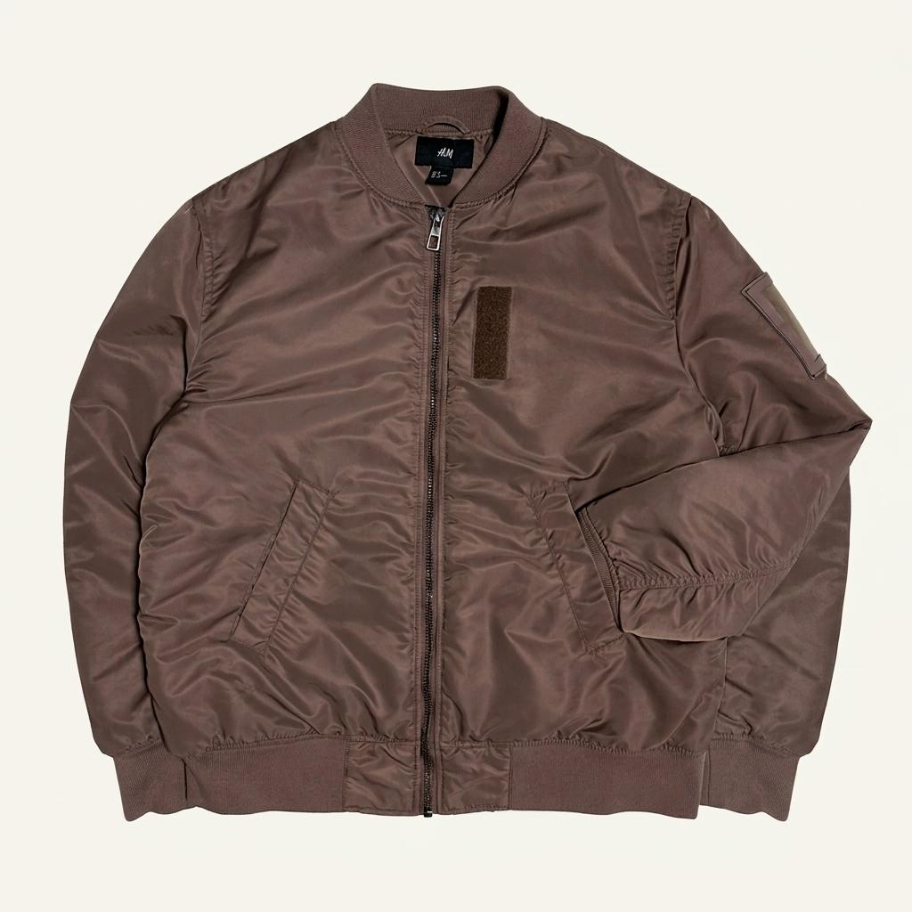 H&M 나일론 보머 재킷 1