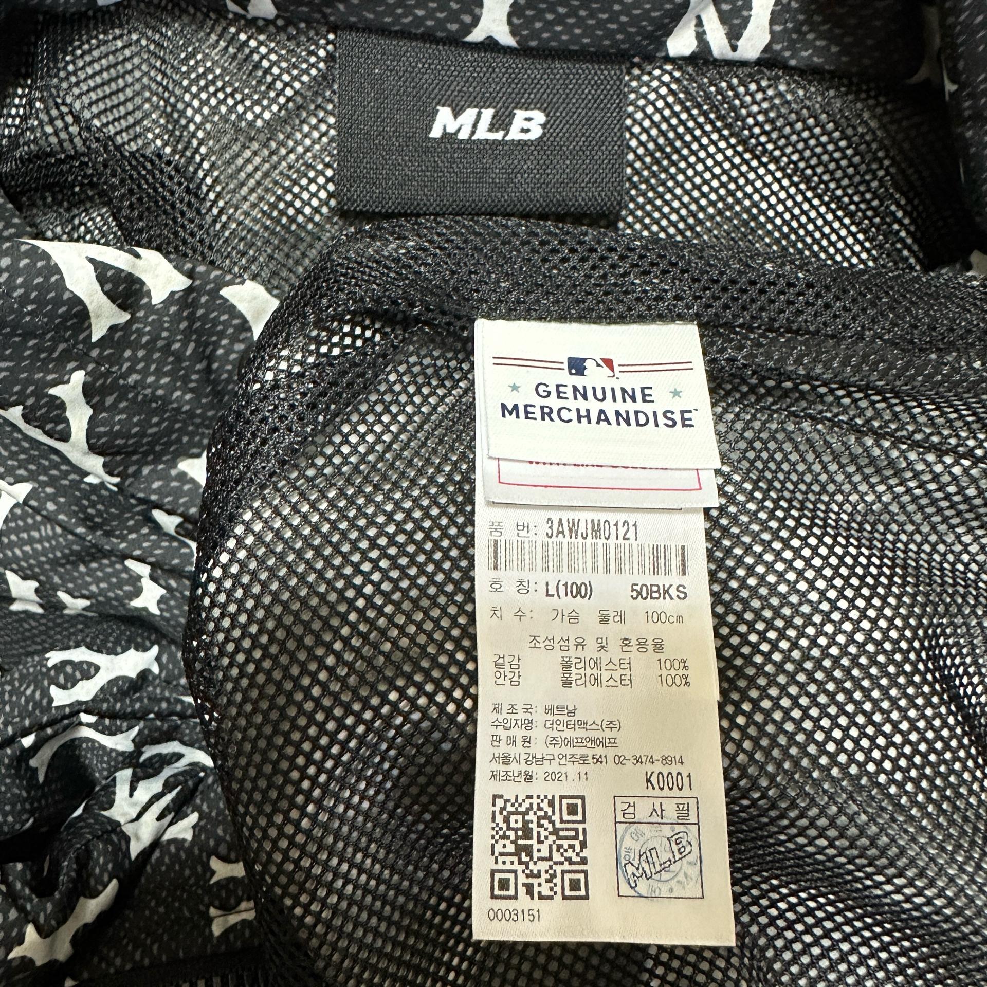 MLB 모노그램 전판프린트 바람막이 7