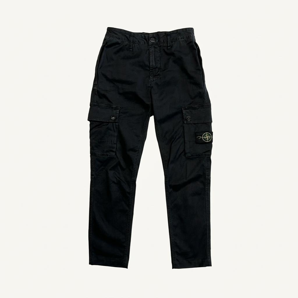 22FW 스톤 아일랜드 컴퍼스 패치 카고 팬츠 1