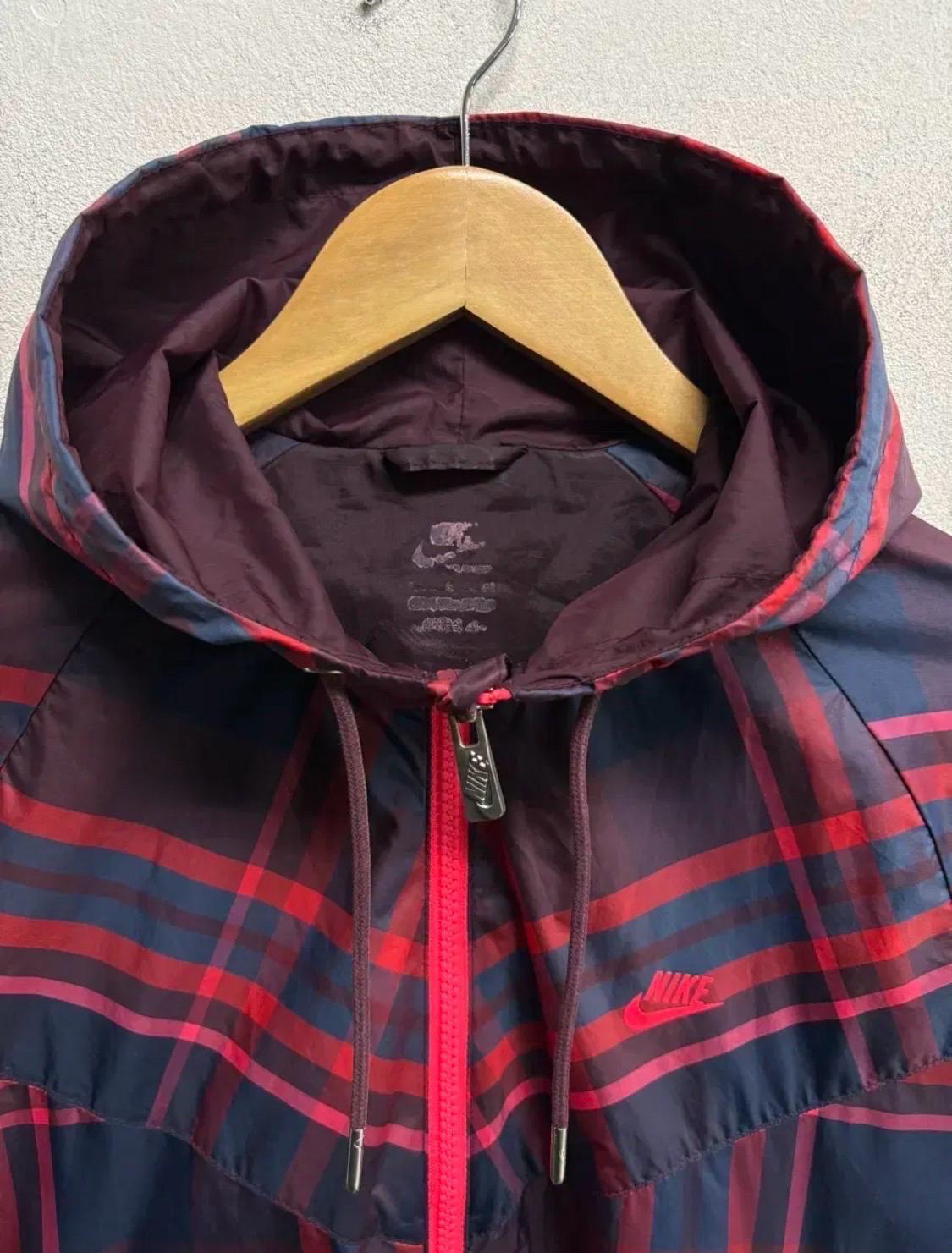 나이키 NIKE 체크 바람막이 80 5