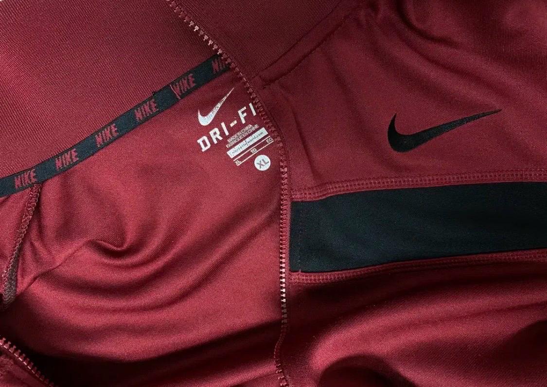 나이키 NIKE 버건디 트랙탑 XL 4