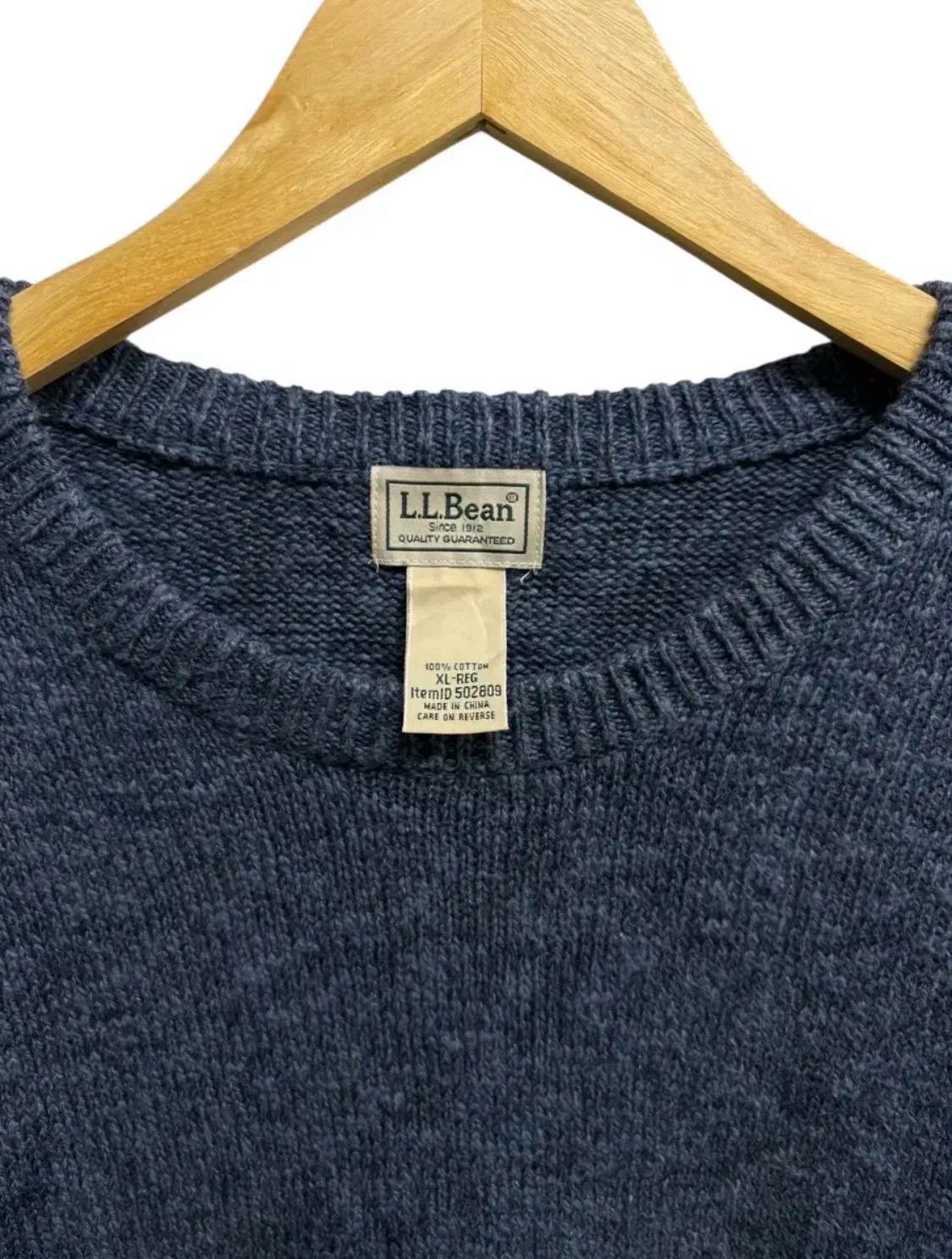 엘엘빈 LL Bean 보카시 라운드 니트 XL 5