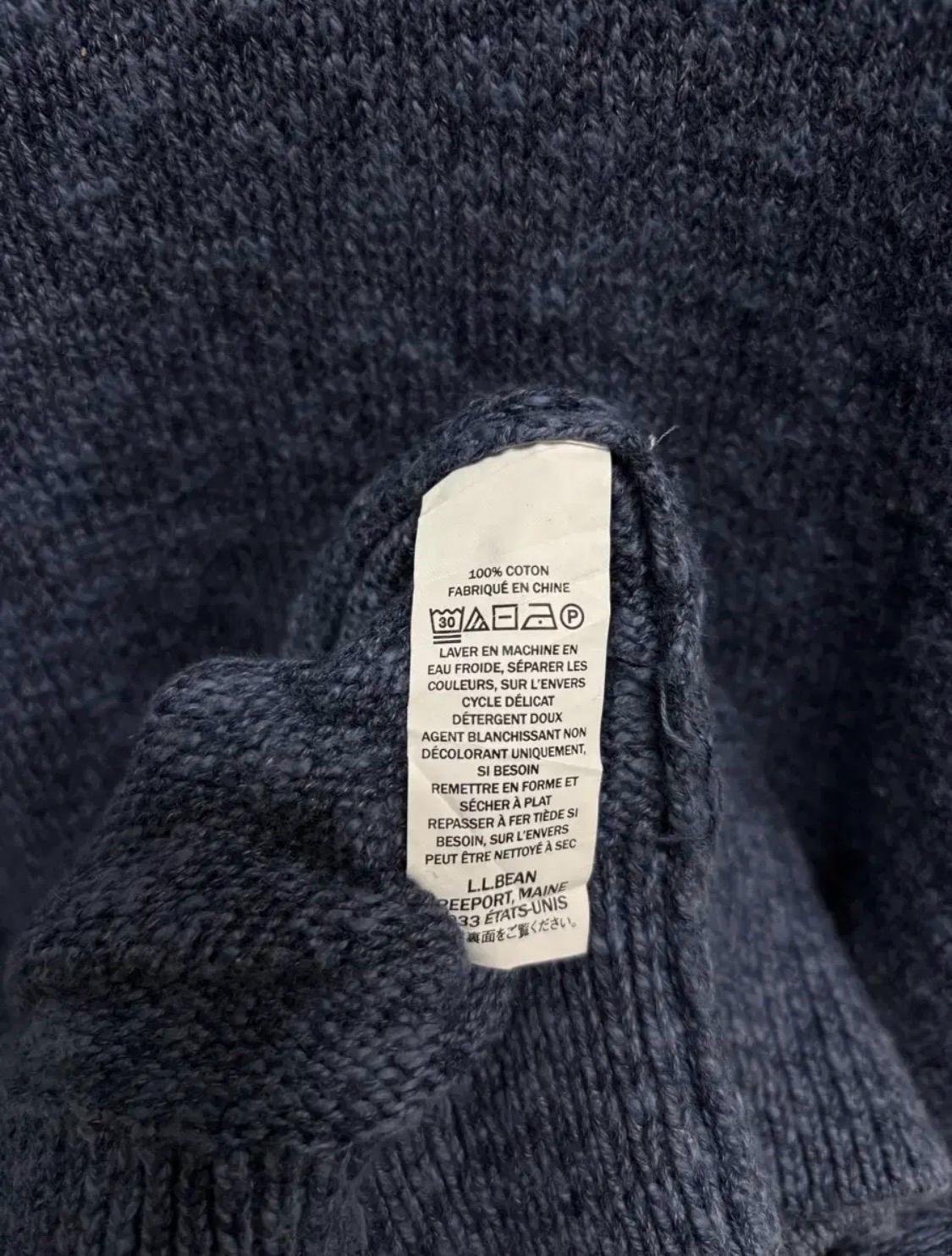 엘엘빈 LL Bean 보카시 라운드 니트 XL 6