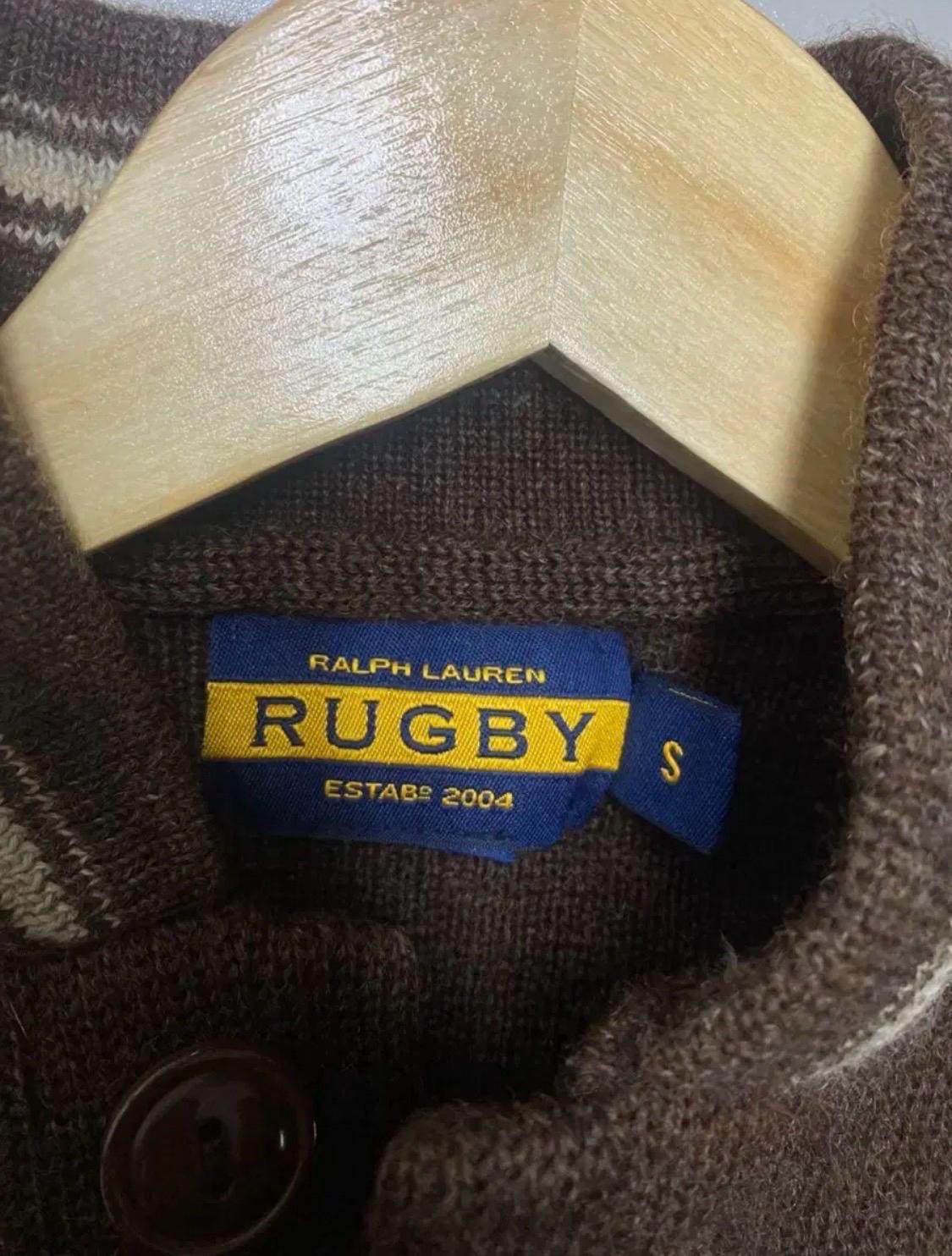폴로랄프로렌 RUGBY 울 바시티 자켓 S 5