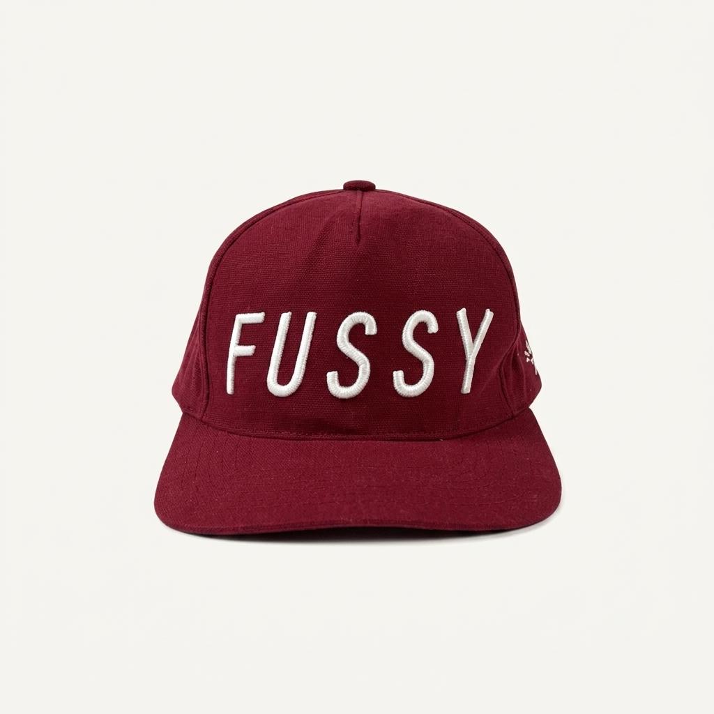 덕다이브 FUSSY 버건디 스냅백 (1626) 1