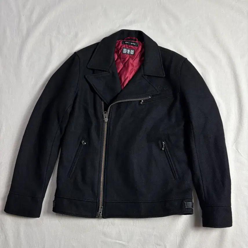 Jack Rose x Skull Works 울 더블 라이더 자켓 4 3
