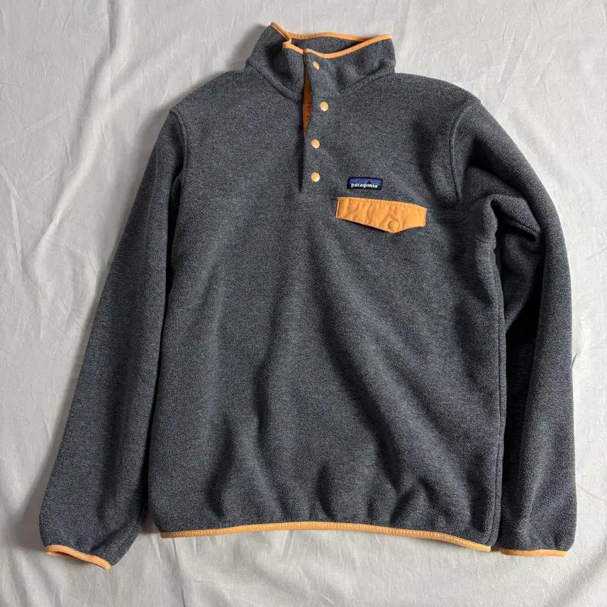 Patagonia 파타고니아 라이트웨이트 신칠라 그레이 오렌지 플리스 M 2