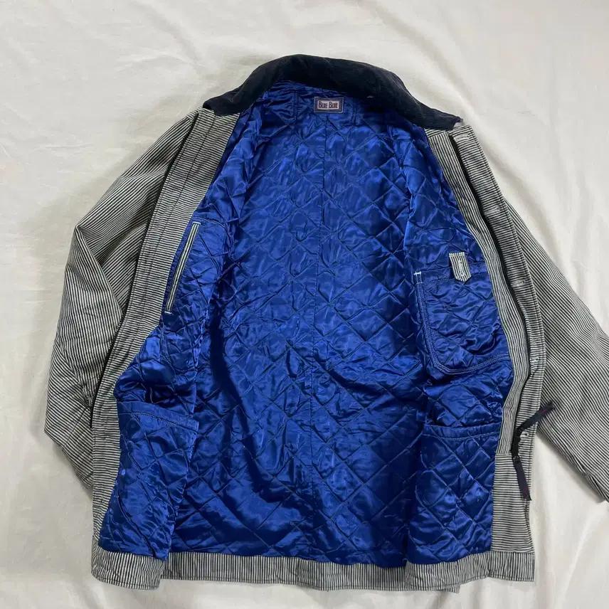 Blue Blue 블루블루 재팬 히코리 코튼 퀄팅 자켓 XL 4