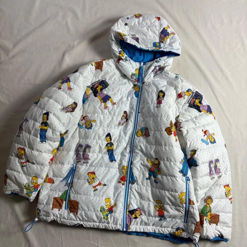 Levis x SImpson 리바이스 심슨 리버시블 다운 푸퍼 자켓 XL 2