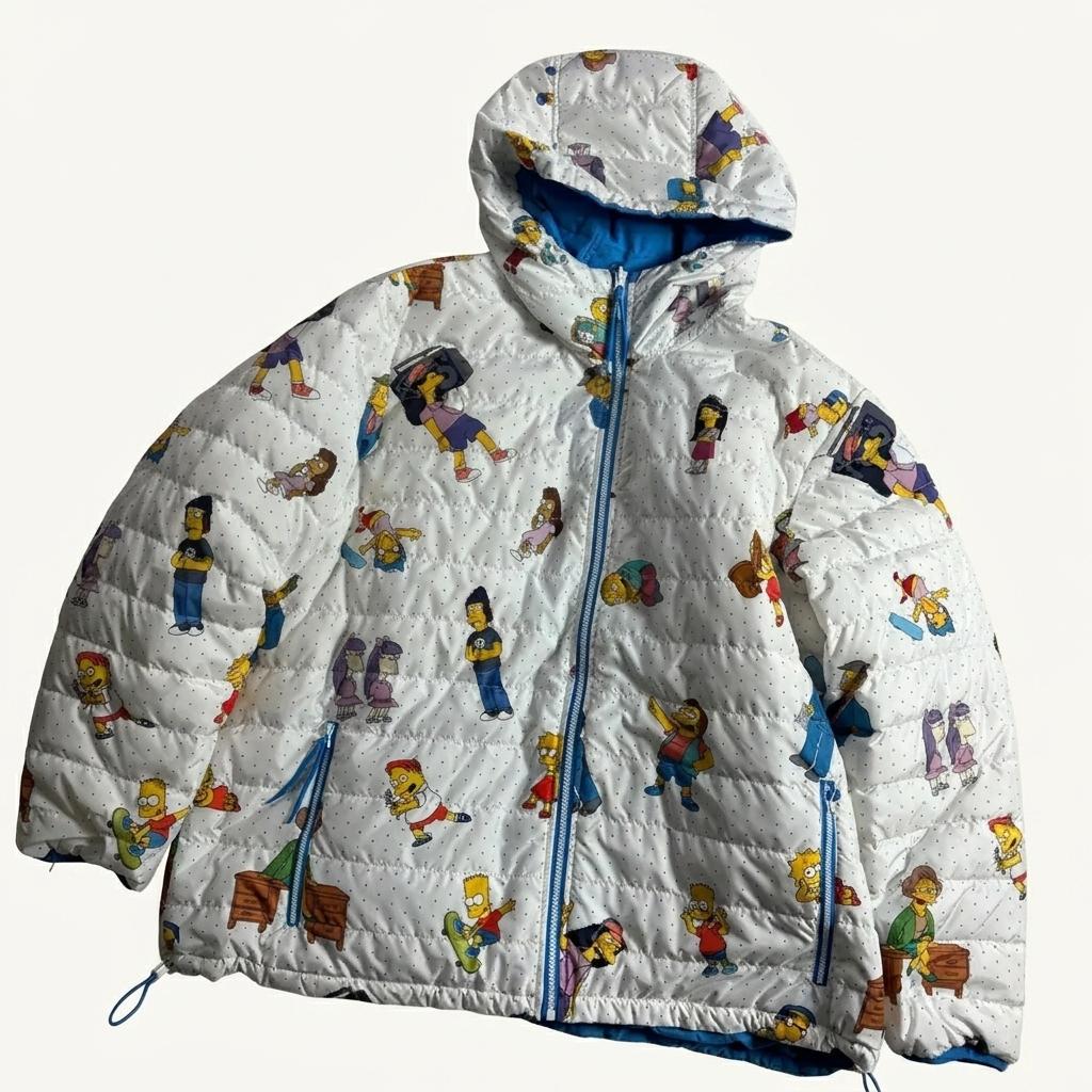 Levis x SImpson 리바이스 심슨 리버시블 다운 푸퍼 자켓 XL 1