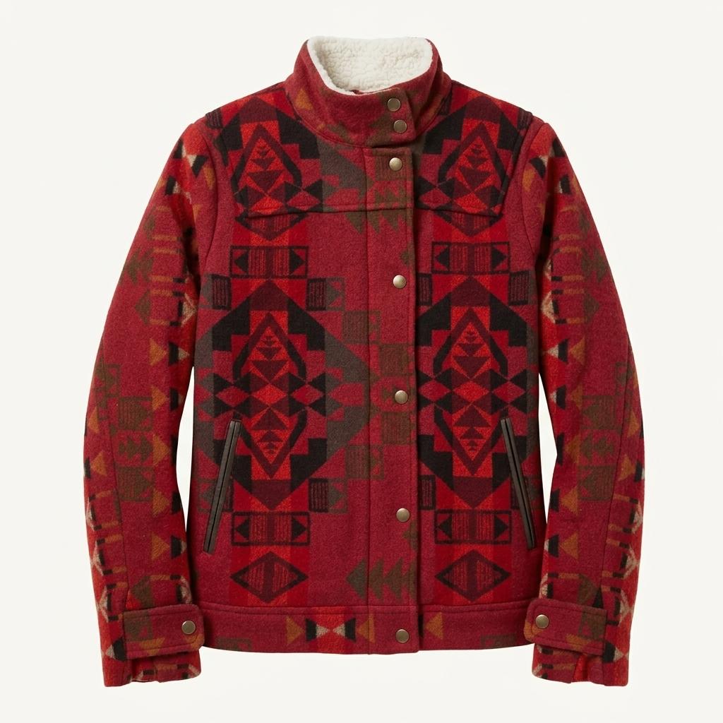 Pendleton x Eddie Bauer 사우스웨스턴 울 자켓 M 1