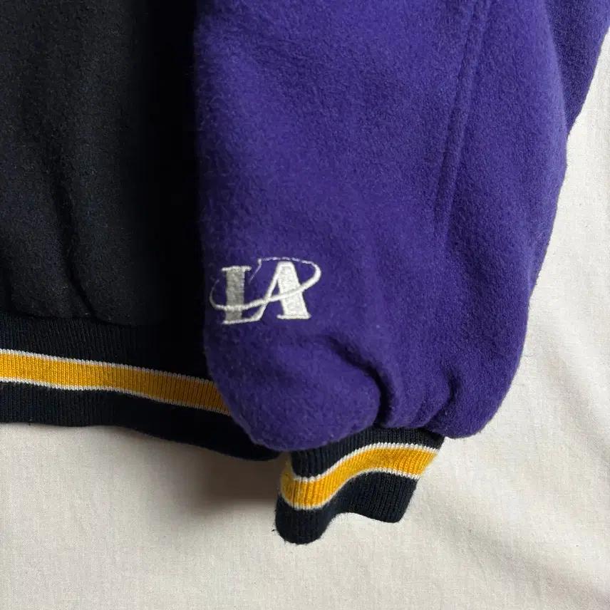 90s NBA 로고 엘에이 레이커스 바시티 자켓 L 7