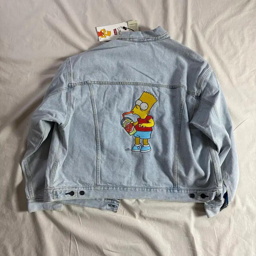 Levis x Simpson 리바이스 심슨 데님 트러커 자켓 L 2