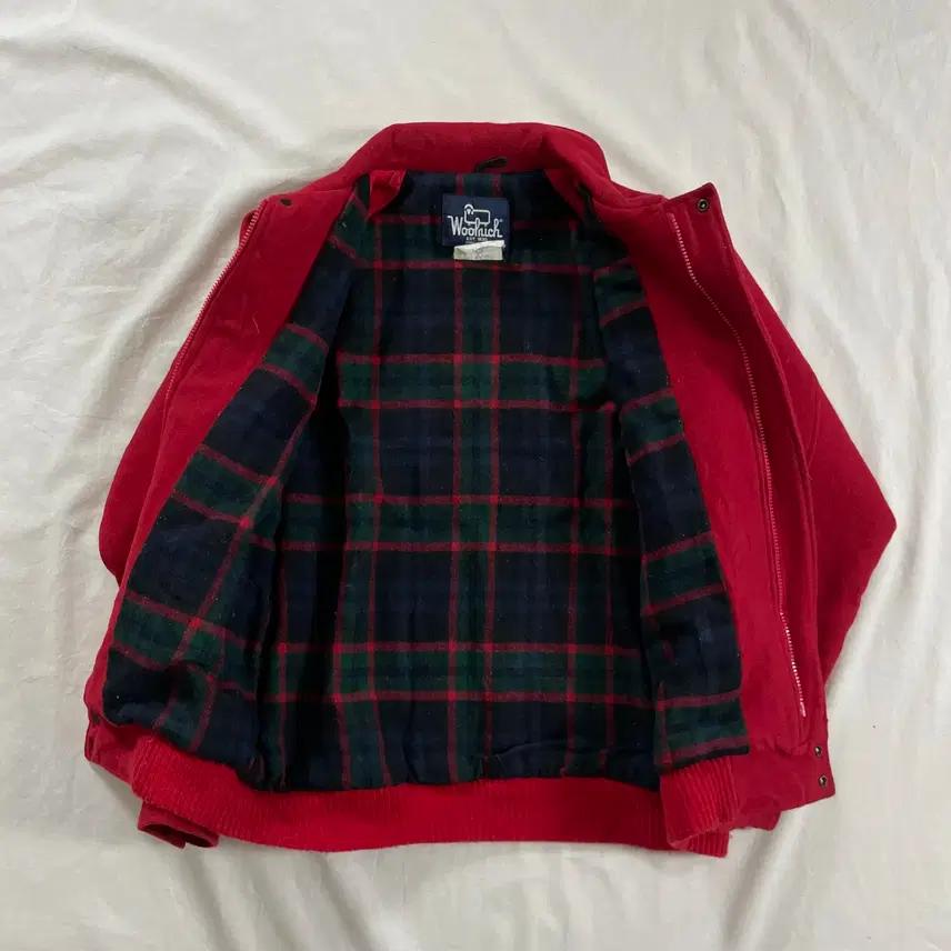 90s Woolrich 울리치 울 봄버 자켓 M 4