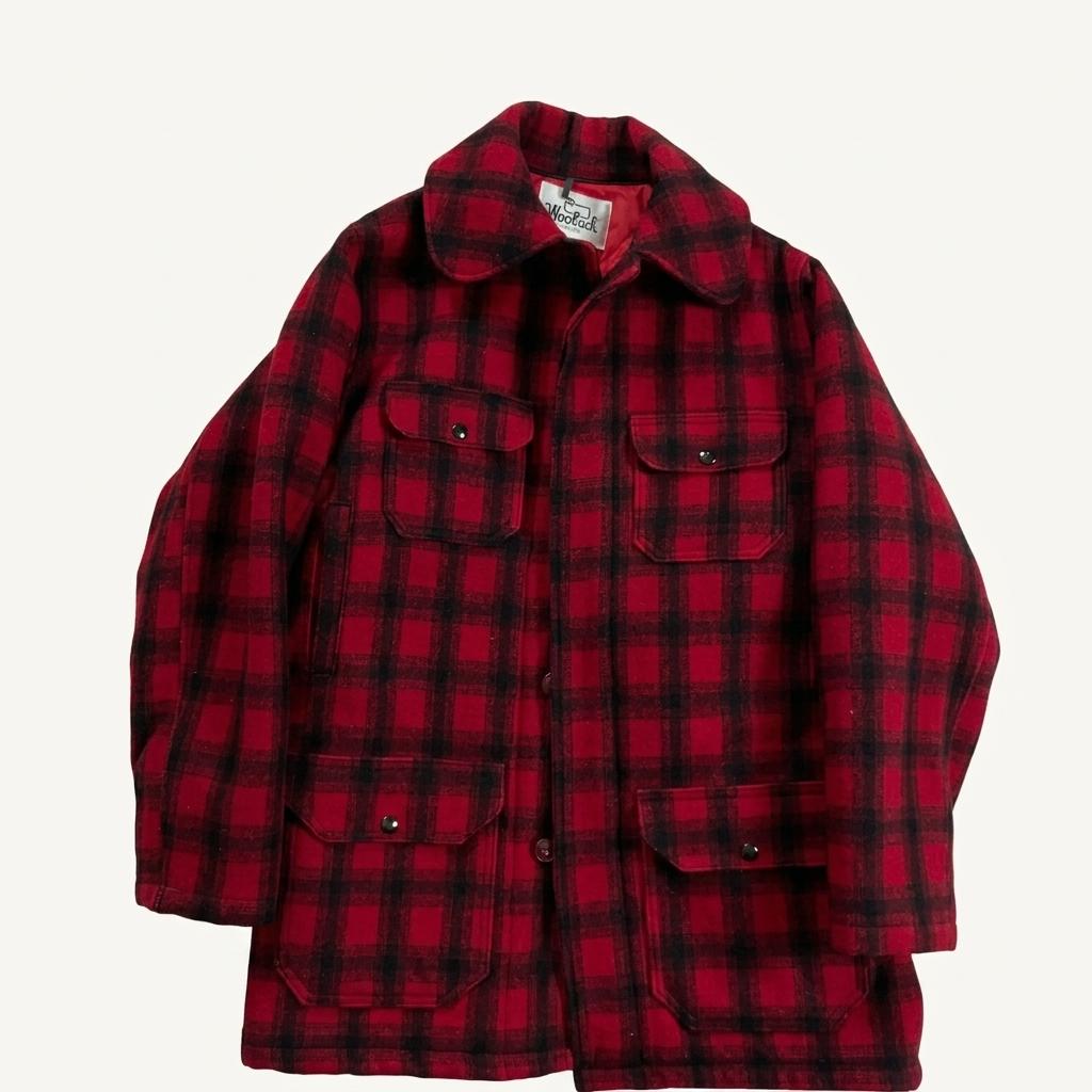 Woolrich 80s 울리치 매키노 울 헌팅자켓 40 1