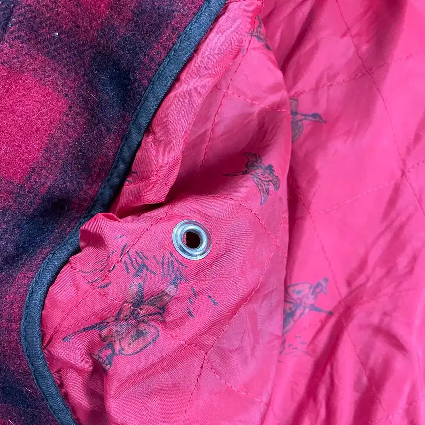 70-80s Woolrich 울리치 버팔로 체크 크루저 코트 44 7