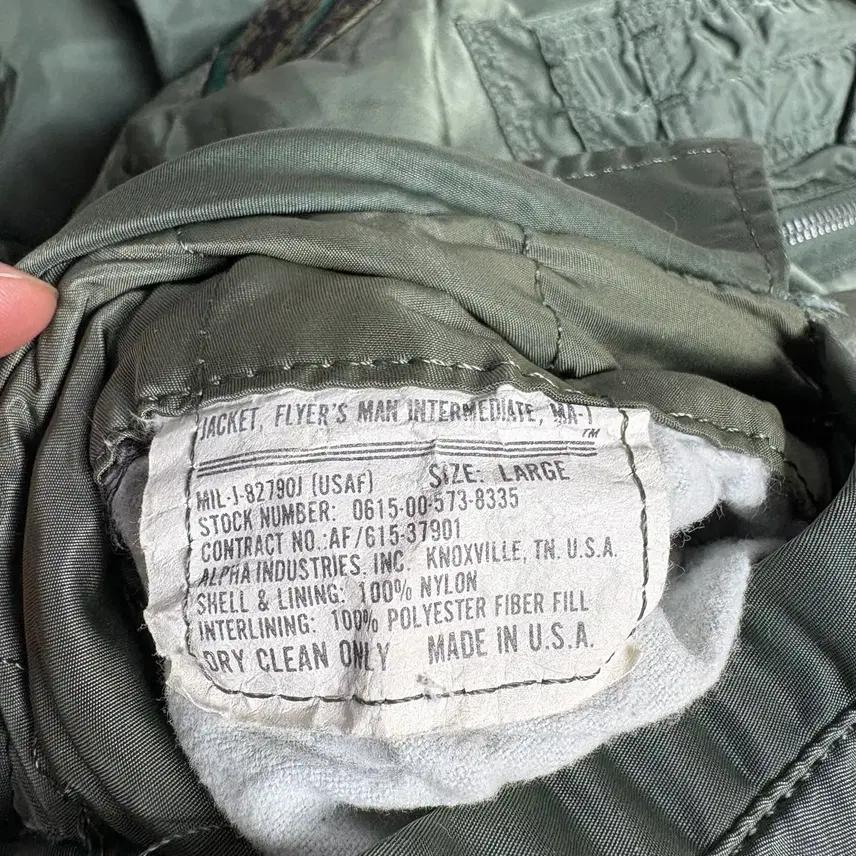 Alpha Industries 알파인더스트리 Ma-1 항공자켓 8