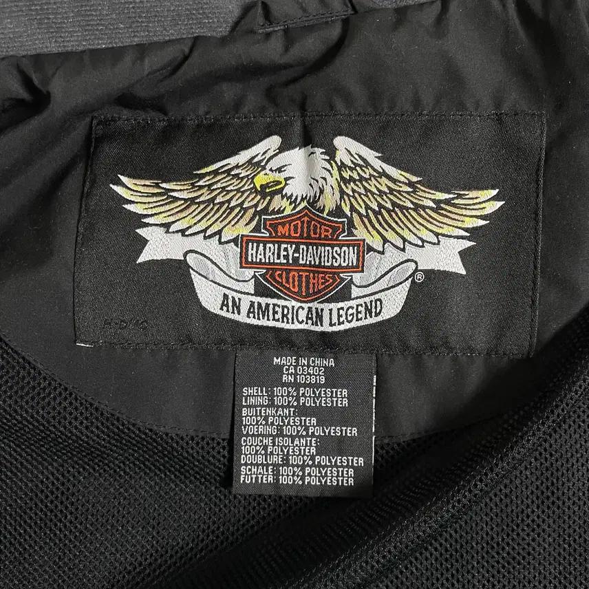 Harley Davidson 할리데이비슨 빅로고 폴리 자켓 S 8