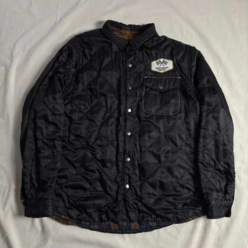 Harley Davidson 할리데이비슨 리버시블 퀼티드 체크 자켓 XL 4