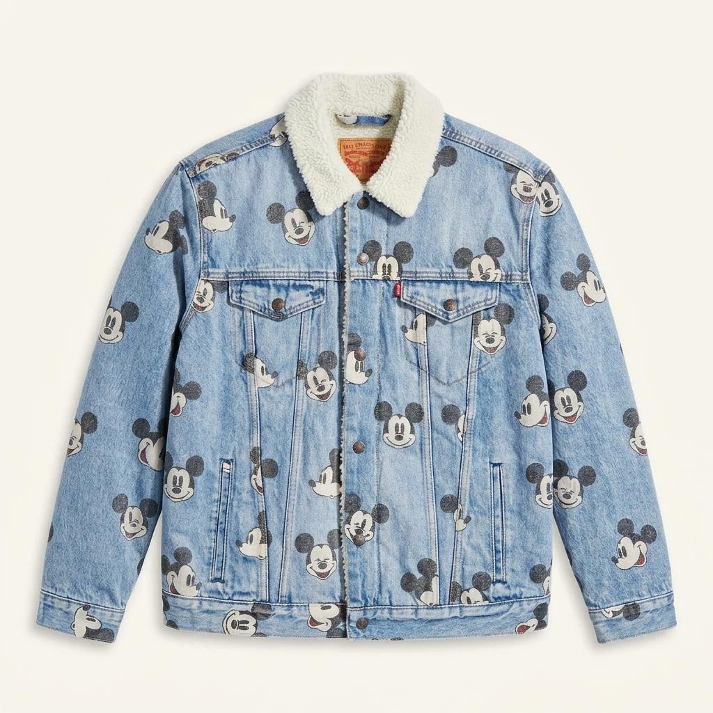 Levis x Disney 리바이스 디즈니 쉐르파 트러커 자켓 XL 1