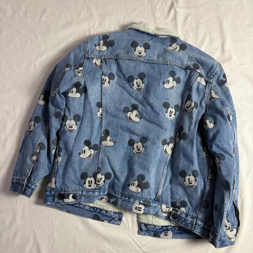 Levis x Disney 리바이스 미키마우스 쉐르파 트러커 자켓 XXL 3